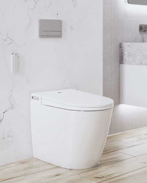 Evo Wall Faced Smart Toilet