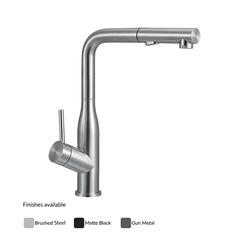 Villeroy & Boch - Modern Steel 2.0 Kitchen Mixer Pull Out Spray | Brushed Stainless Steel